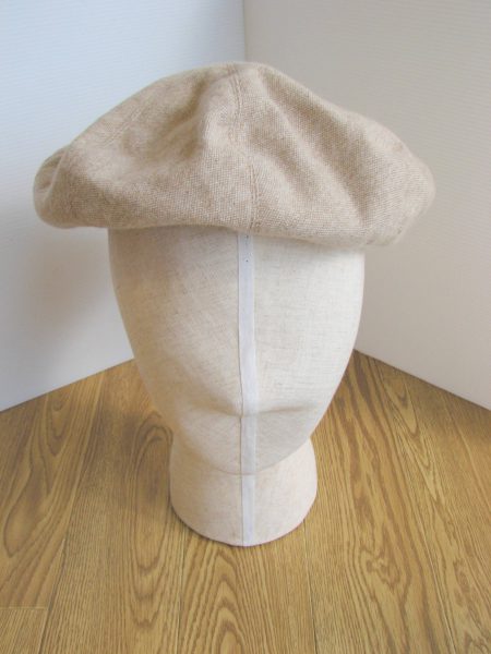 ベレーのおはなし その1 平面で立体を作るための基本 ２枚はぎベレーと８まいはぎベレー 帽子が似合わない女性のためのハットフィッターブログ